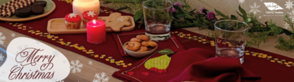 Calyz Red Table Runner - Image 5